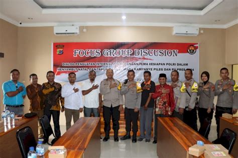 Polres Kupang Gelar Dialog Publik Bersama KPUD, Bawaslu, Tokoh Agama ...