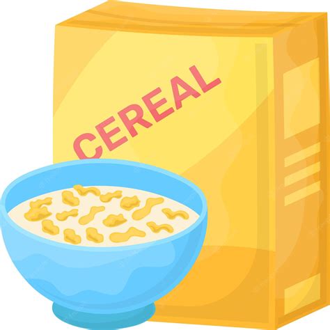 Cereal Box Clipart