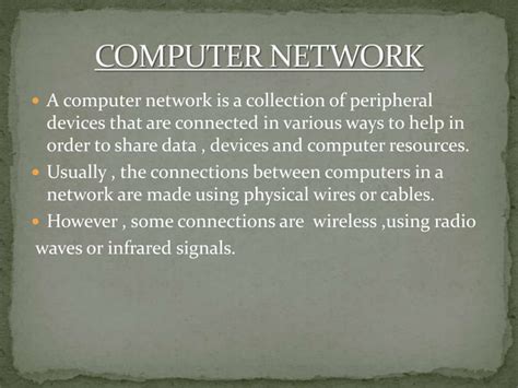 Image result for Define Computer Network PPT