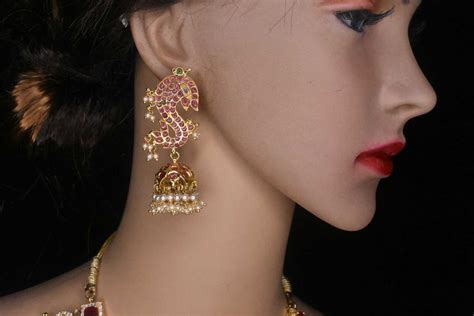 Kemp Ruby Fish Jhumka – 𝗔𝘀𝗽 𝗙𝗮𝘀𝗵𝗶𝗼𝗻 𝗝𝗲𝘄𝗲𝗹𝗹𝗲𝗿𝘆
