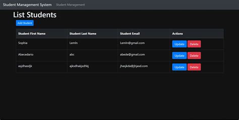 Image result for Explain the Project of Student Management System Using Spring Boot and Angular