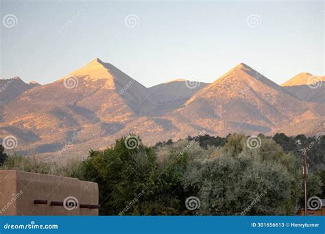 Twin Sisters Mountain Peaks in the San Juan Range of the Rocky ...