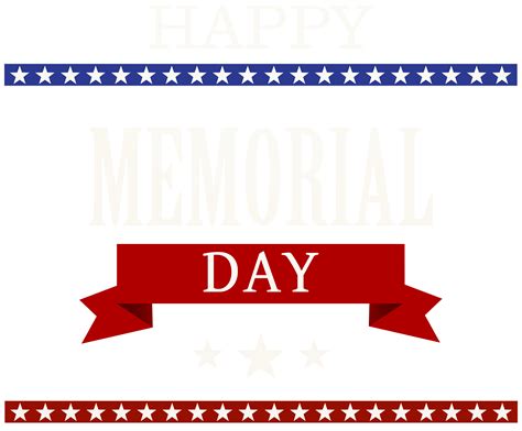Happy Memorial Day Clipart