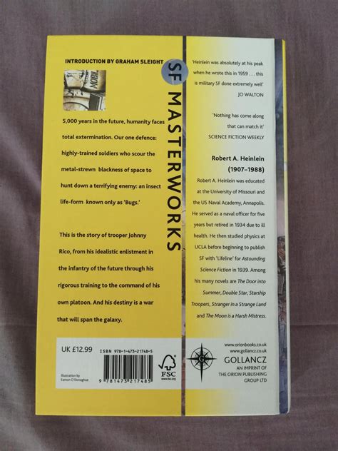 Starship Troopers (Tropas Estelares) de Heinlein : r/Livros
