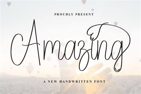Amazing Font by william jhordy · Creative Fabrica