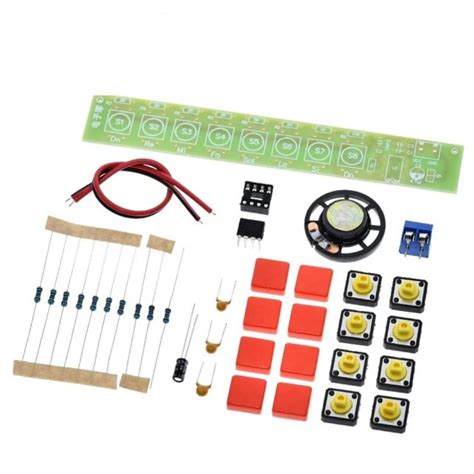 DIY Electronic Piano Kit – NE555 Music Organ with 8 Notes