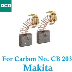 SINAL Carbon Brush Set (DCA Make) For MAKITA Carbon No. CB203 (CR247 ...