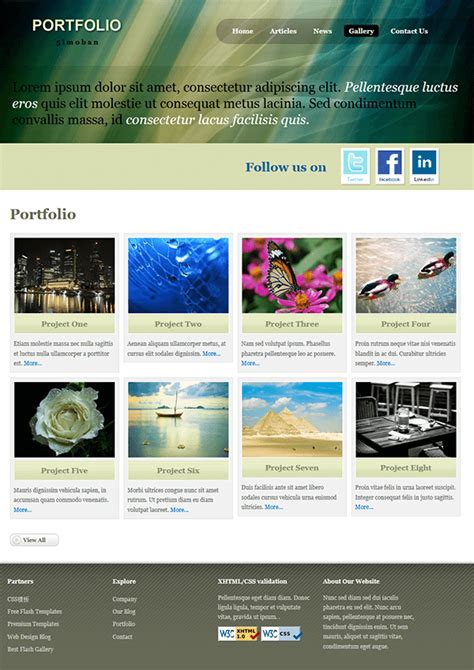 图片展示型网站html模板_其他模板_我爱模板网 - 提供下载各种免费建站资源，免费网站模板，免费网页特效，让你爱上建站！