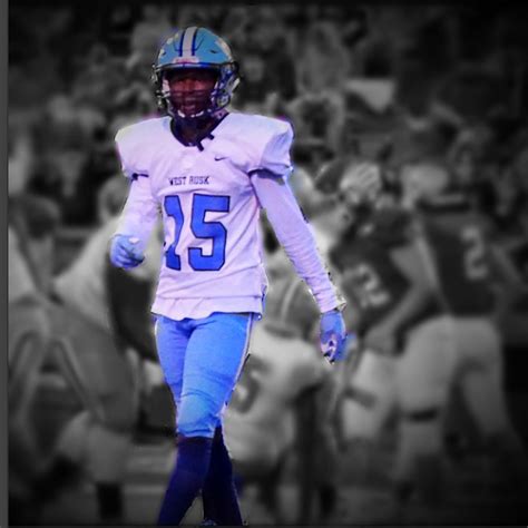 Omarion Anthony's West Rusk High School Football Stats