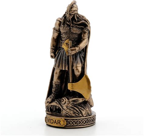 Vidar Norse Gods Painted Polystone Miniature Figurine – Sunshine Megastore