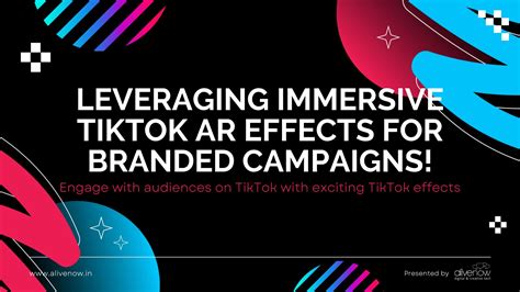 Unlocking Immersive TikTok AR Effects for Branded Marketing Campaigns.
