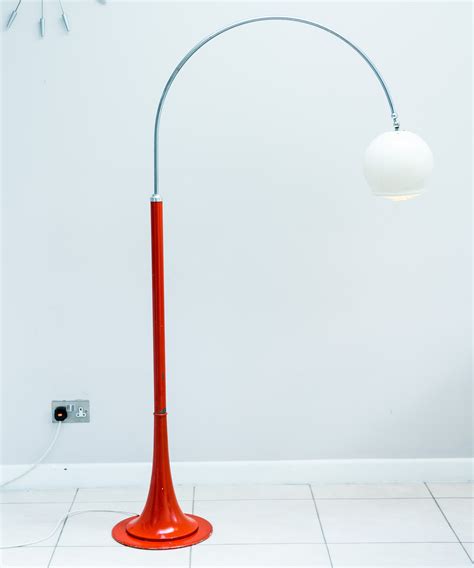 Mid Century Arc Floor Lamp, Italy 1960s | #180418