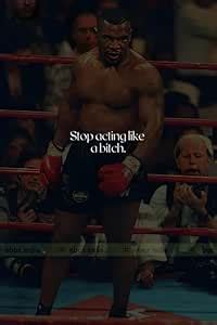 Poster of Mike Tyson Boxer, Mike Tyson Posters for Room Wall ...