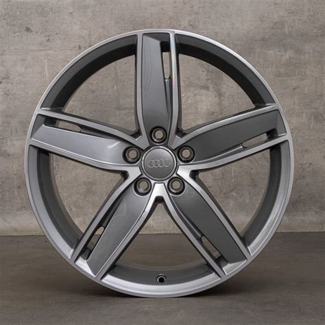Audi A3 S3 RS3 8V 19 inch rims 8V0601025AS titanium gloss turned