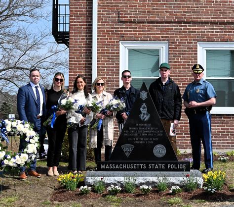 Massachusetts State Police Dedicates Concord Barracks Memorial to ...