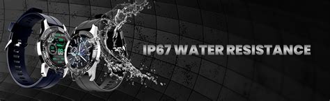 UBON SW-91 Water Resistance Smartwatch 1.28" Touch Display Control ...