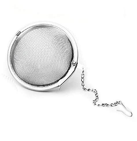 VRUNDAVAN CARE Stainless Steel Tea Ball Strainer Mesh Infuser Filter ...
