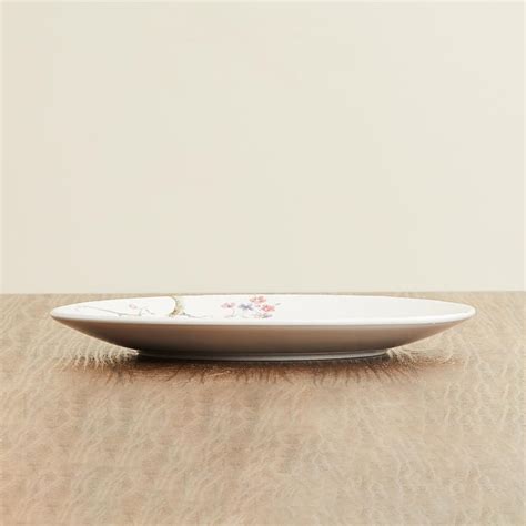 Buy Moksha Peacock Print Dinner Plate from Home Centre at just INR 599.0