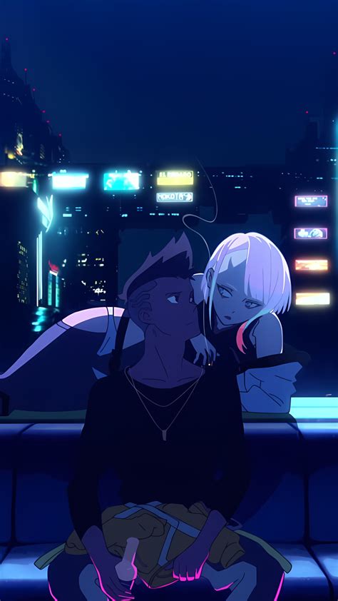 Lucy and David Cyberpunk 4K #6291i Wallpaper PC Desktop