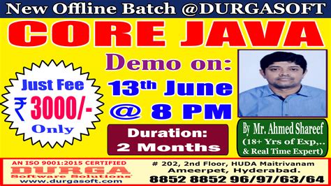 Core Java Tutorial by Durga Sir 的图像结果