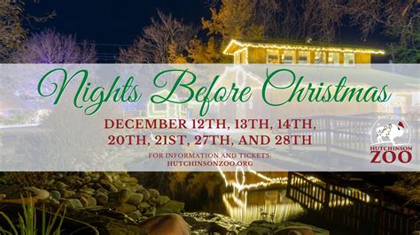 Nights Before Christmas, 6 Emerson Loop East, Carey Park, Hutchinson ...