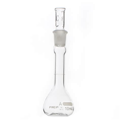 5640-10 | PYREX® 10 mL Class A Volumetric Flasks with PYREX® Glass ...