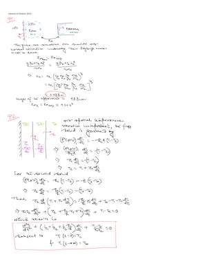 Quiz1 Solution 2023 - UP VOTE FOR MORE - Heat transfer - Studocu