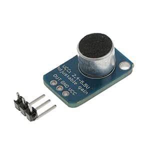 Electric Microphone Amplifier MAX4466 Adjustable Gain Breakout with 3 ...