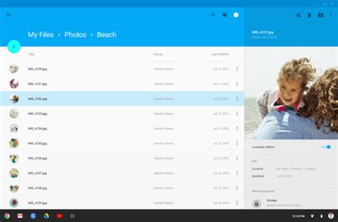Image result for Chrome OS File Explorer