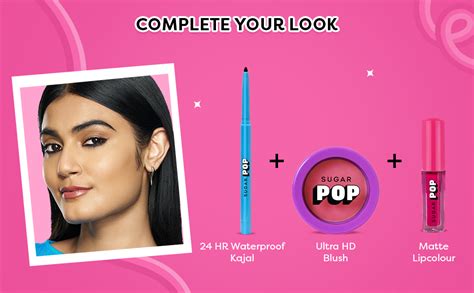 Buy SUGAR POP 24-Hour Waterproof Matte Kajal - Smudge-Proof | Long ...