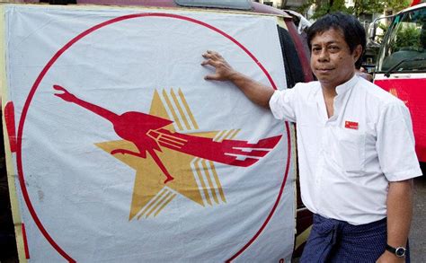 'Fighting peacock' logos in Myanmar's historic election ruffling ...