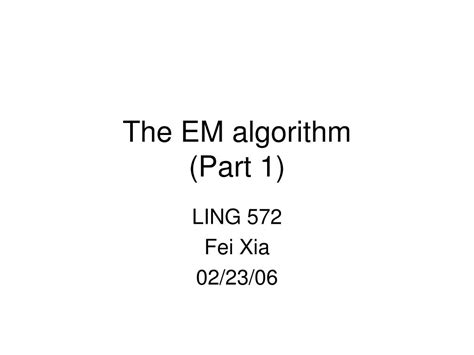 EM Algorithm Explained 的图像结果