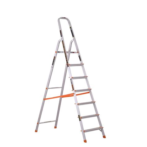 Eurostar ASL6S1P Aluminium Step Ladder 06 steps 7ft height 150kg ...