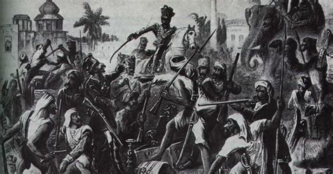 Pictures: A 53-ft scroll that captured images of the 1857 mutiny (they ...