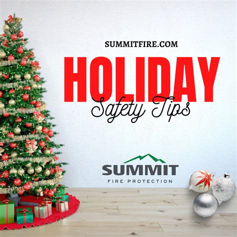 Holiday Safety Tips - Summit Fire Protection