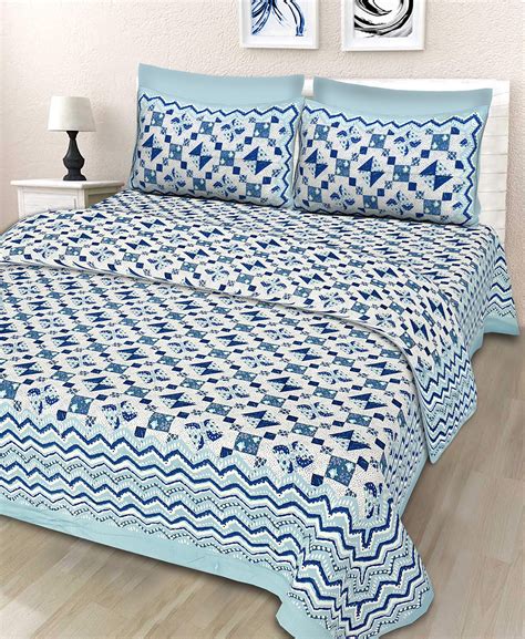 Braise Premium 100% Cotton King Size Bedsheet For Double Bed – Excelsior