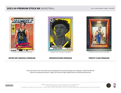 2023-24 Panini Premium Stock NBA Basketball Cards