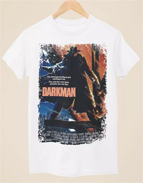 Darkman - Movie Poster Inspired Unisex White T-Shirt - Walmart.com