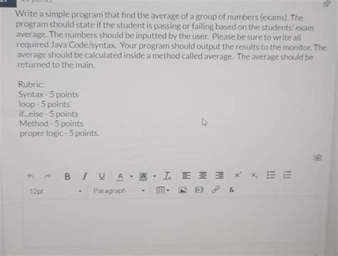 Image result for Java Program for Average of Numbers