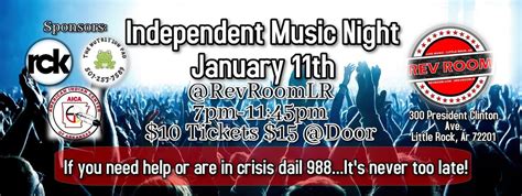 Independent Music Night "New Year, New Show, Same Ol Indie ...