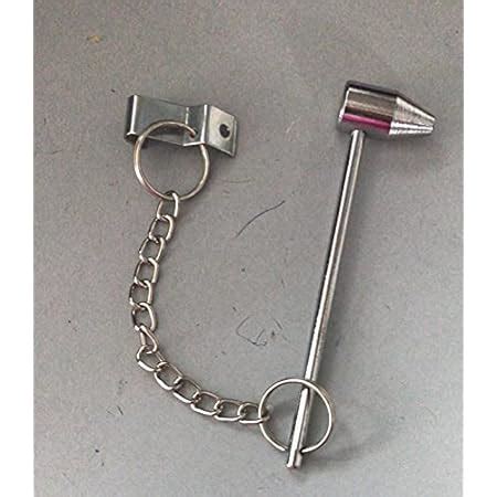 Tool Zone ® Break Glass Hammer w/Chain for Keyboxes and Extinguisher ...