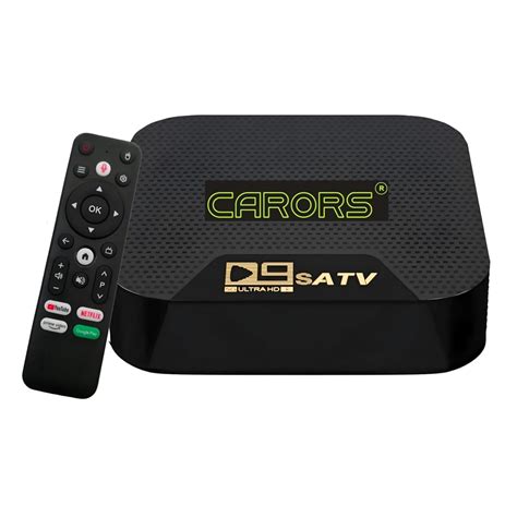 CARORS Android TV Box Version 13.0 Dual Band WiFi 5, Bluetooth 5.0 ...