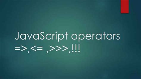 Image result for JavaScript Operators Table