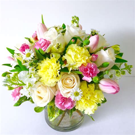Yellow Spring Flower Arrangements