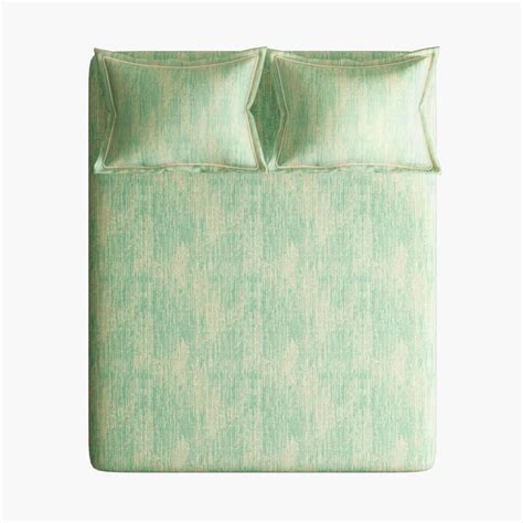 Buy PORTICO Melange Cotton 300 TC Printed 3Pcs Super King Bedsheet Set ...