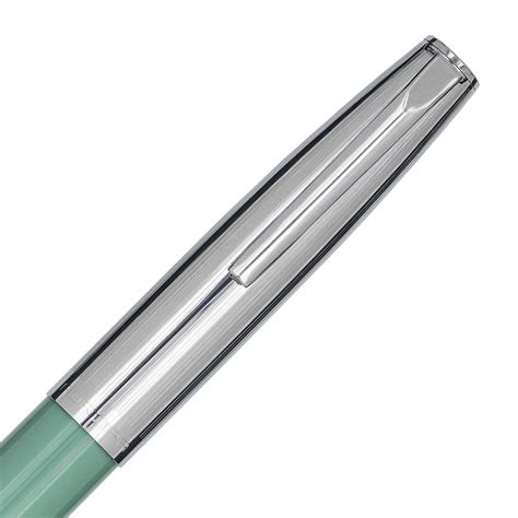 Aurora Duocart Chrome Green Fountain Pen | Luxury Pen |Aurora | Makoba