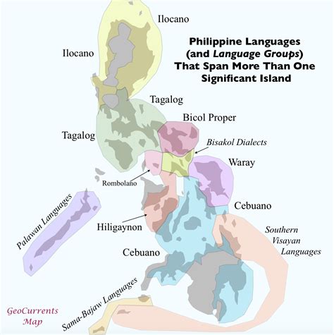Maritime Linkages in the Linguistic Geography of the Philippines - GeoCurrents