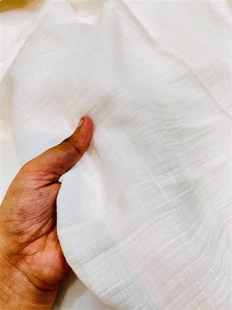 Most Premium Double Cloth Cotton FABRIC (Big WIDTH!!) (Dyeable Also ...