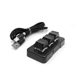 Amazon.in: Buy Bewinner Mini 3 Key Keypad Mechanical Gaming Keyboard, 2 ...