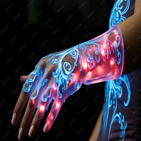 Premium Photo | Immerse in Futuristic Fashion Virtual Reality Glove ...